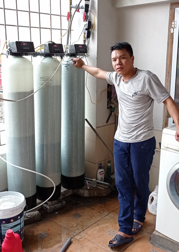 Hệ thống lọc nước tổng gia đình tại Hà Nội