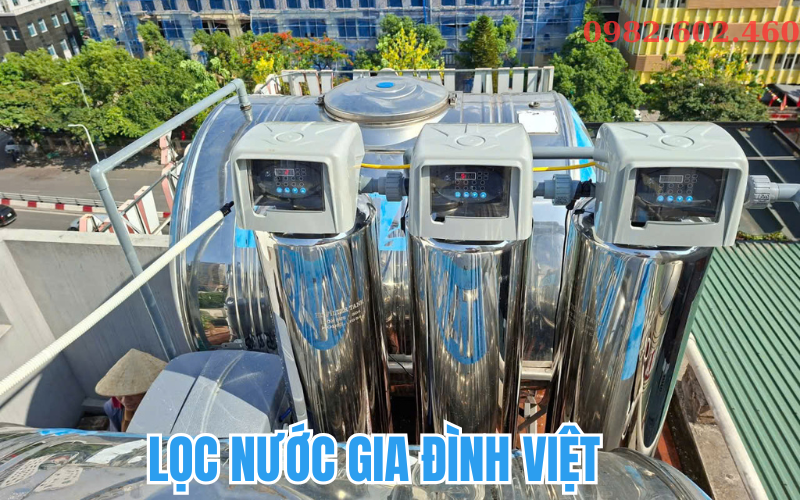 Hệ thống lọc tổng gia đình 3 cột