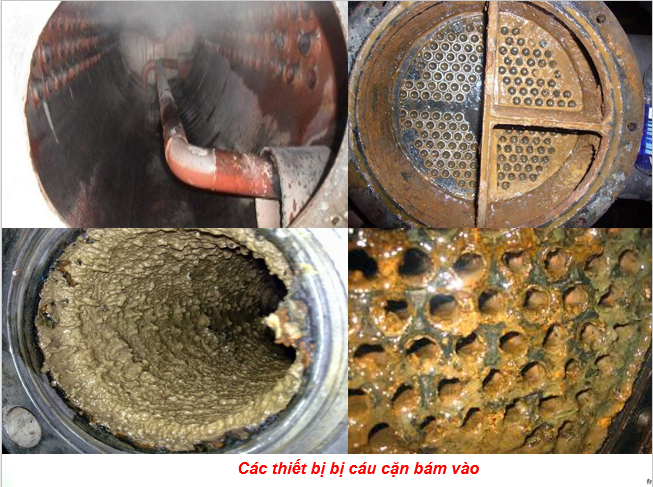 Đường ống nước lâu ngày không được vệ sinh