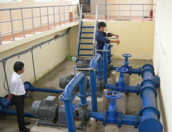 Vệ sinh đường ống nước tổng của chung cư A3 Học viện Quân y Hà Đông