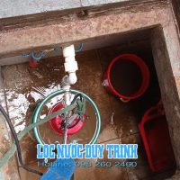 vệ sinh bể nước ngầm