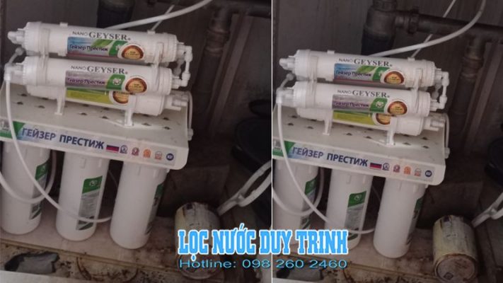 Thay thế lõi lọc Geyser