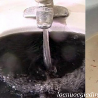 nguồn nước sinh hoạt bị ô nhiễm